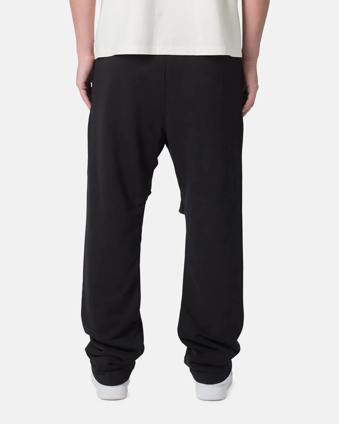 MNML Shred Layered Baggy Sweatpants Black Effortless Design All weather