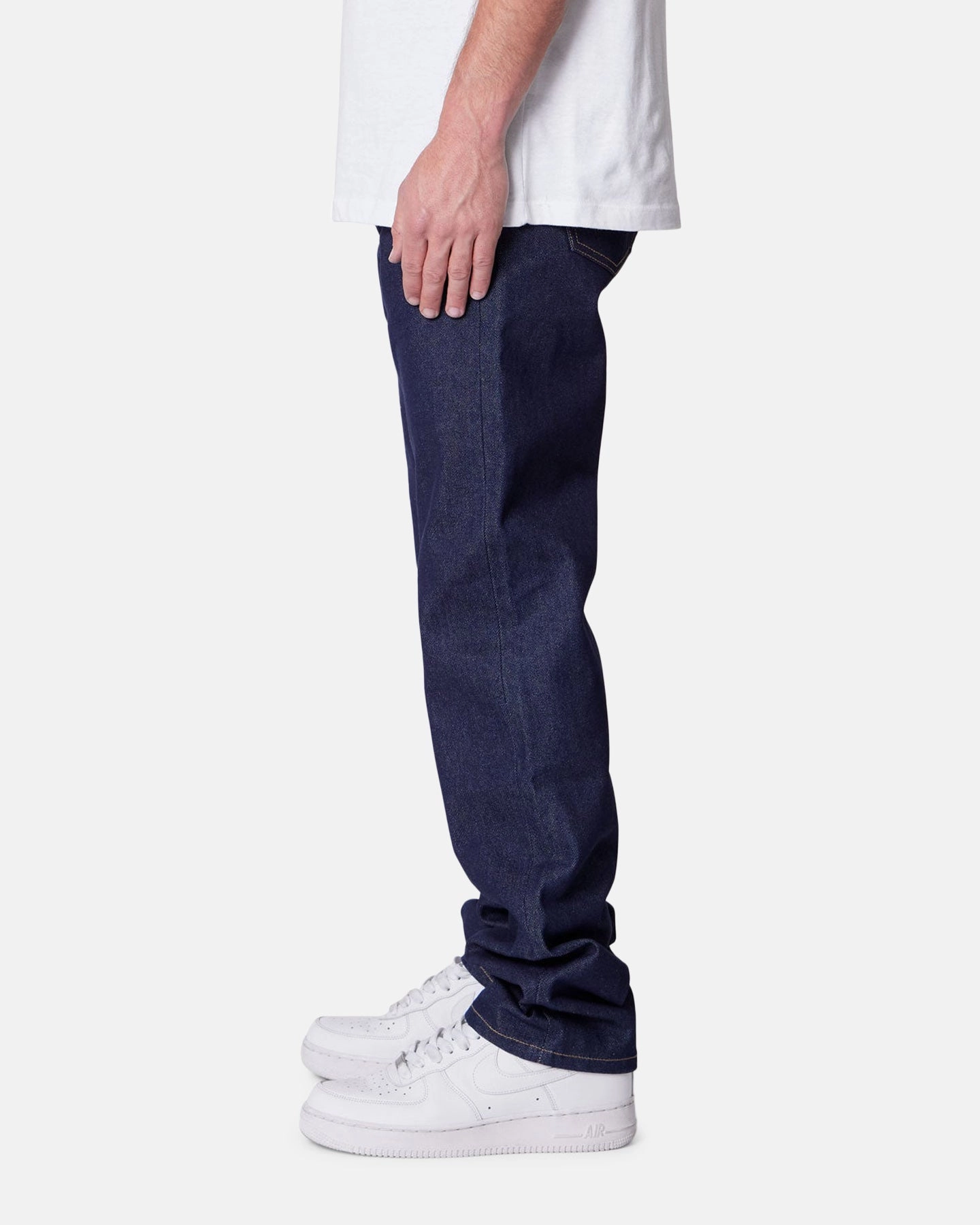 MNML Straight Jeans Rinsed Indigo Casual Performance Wear