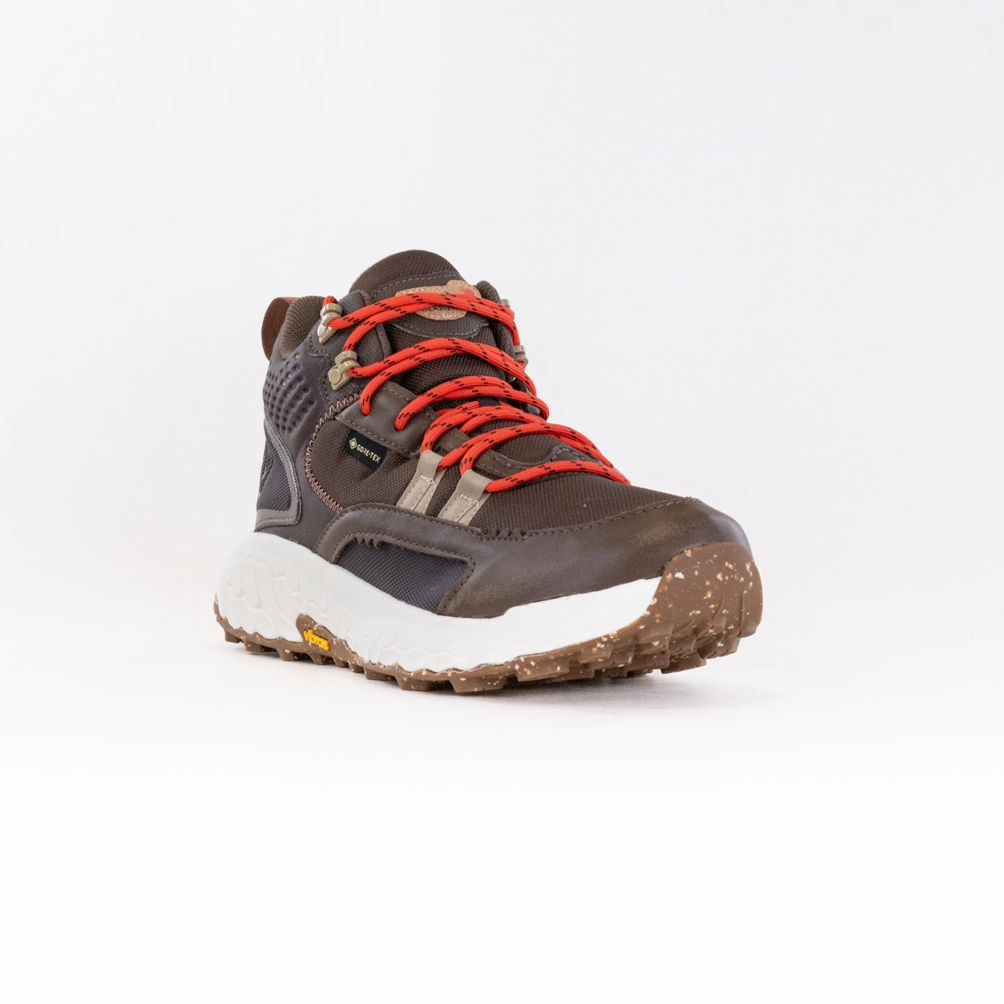 Comfort Backing New Balance Fresh Foam X Hierro Mid Gore-Tex (Men's) - Brown/Brown
