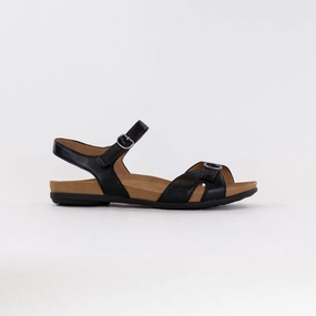 Dansko Judith (Women's) - Black Calf Leather Trend Alert Heat Proof