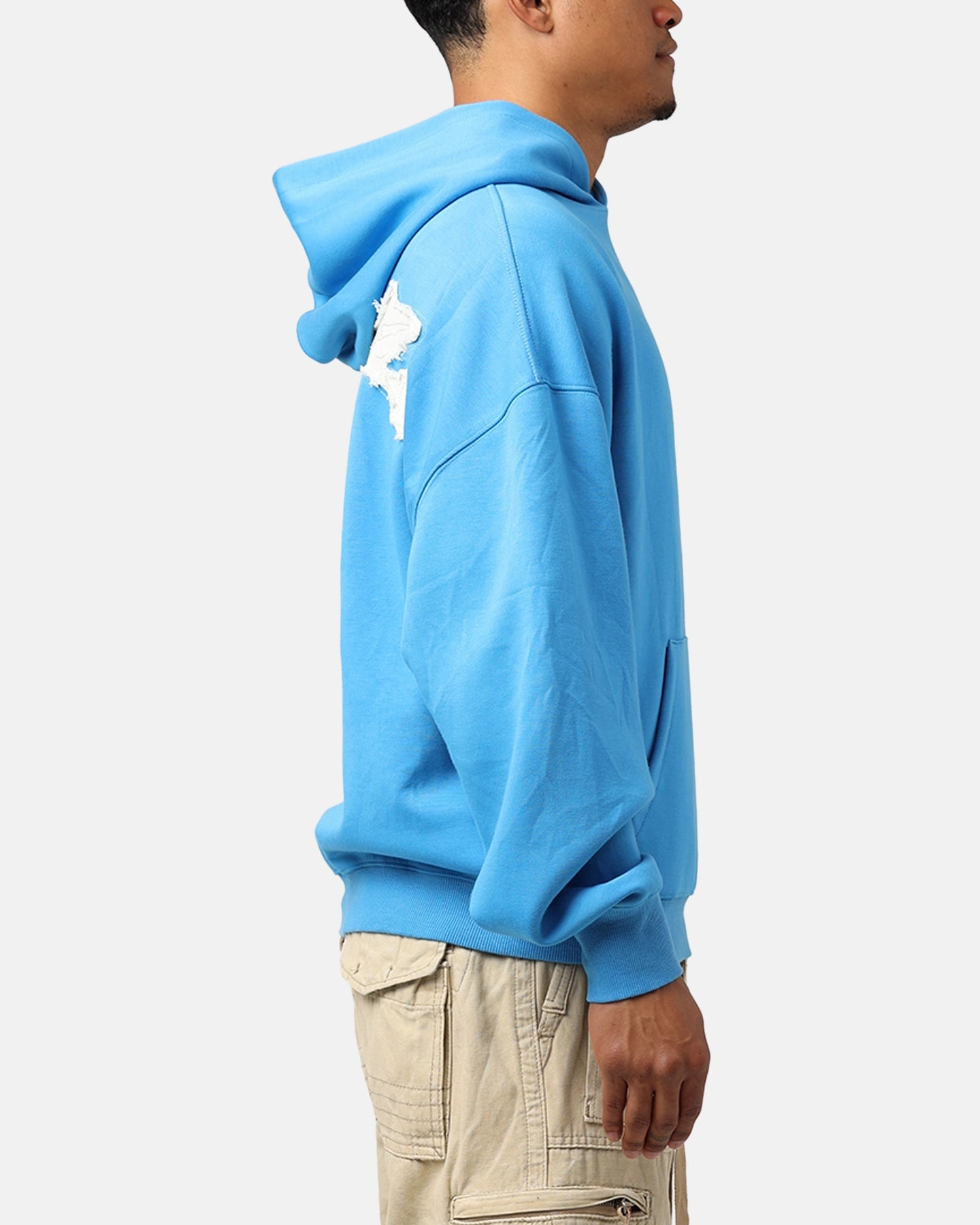 Loiter Chroma Premium Hoodie Blue Elegant Cut OversizedFit