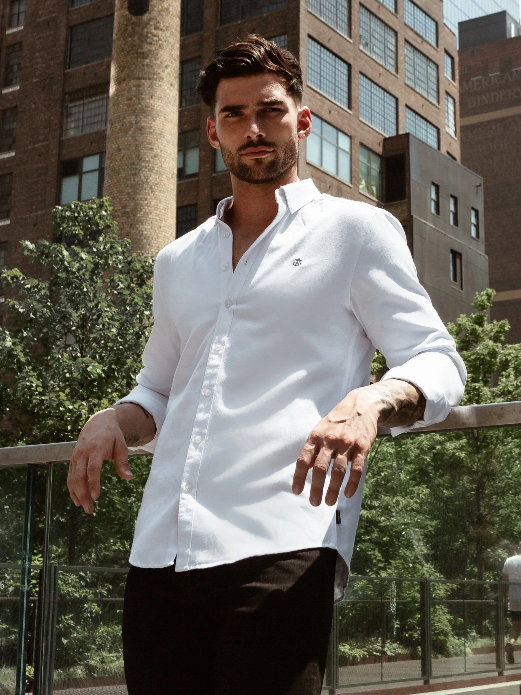 Caspian Long Sleeve Shirt - White Versatile Layer