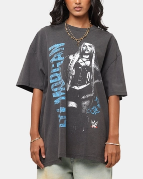 Culture Kings X WWE Liv Morgan Heavyweight T-Shirt Black Wash Stretch Woven Material