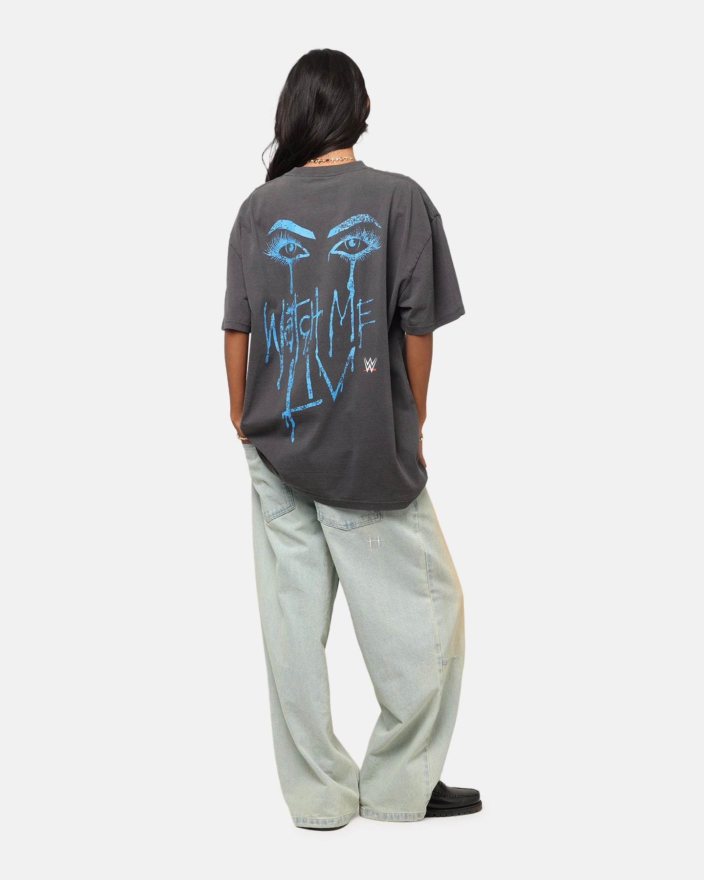 StretchComfort Culture Kings X WWE Liv Morgan Heavyweight T-Shirt Black Wash