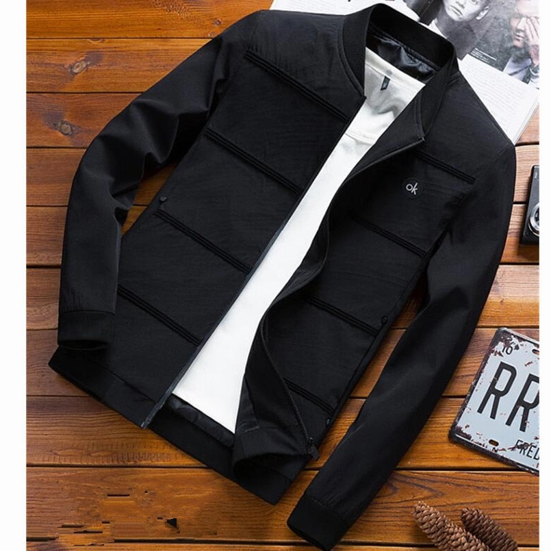 West Louis? Bomber Patch Designs Jacket Flexible Fleece Lining Refined Casual