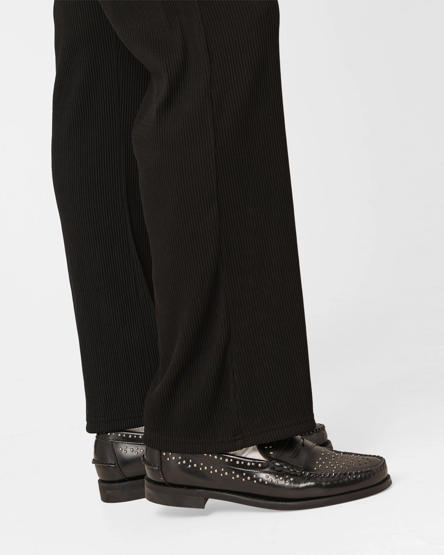 Anti Snag Threading XXIII Leon Ribbed Pants Black