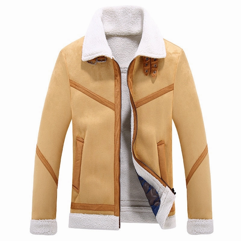 ModularLayering Heavy Duty Buckle West Louis? Warm Lamp Wool Flight Fur Coat
