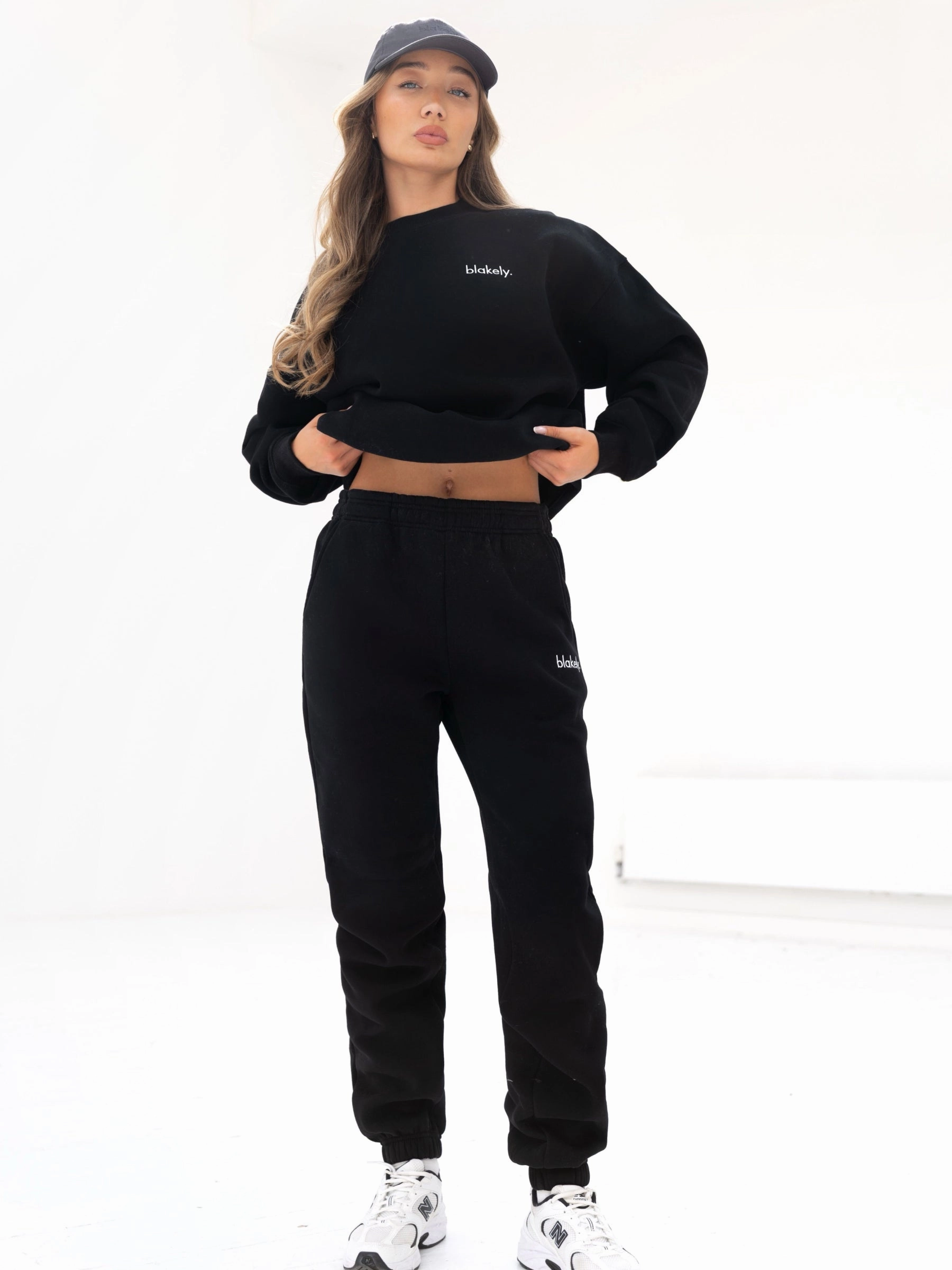 Sami Sweatpants - Black slim fit Comfort Flex