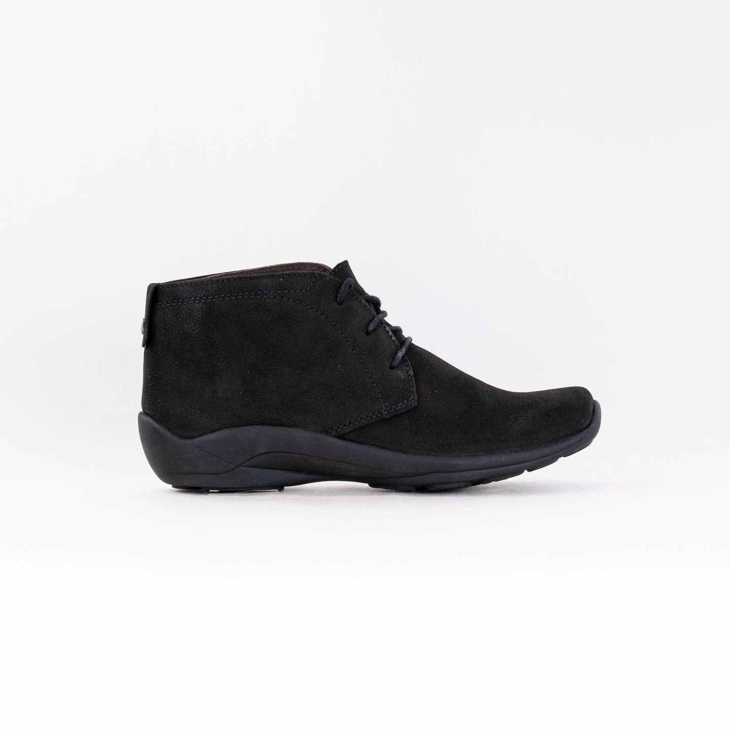 Wolky Mary (Women's) - Black Nubuck Anti Slip Hydrophobic coating