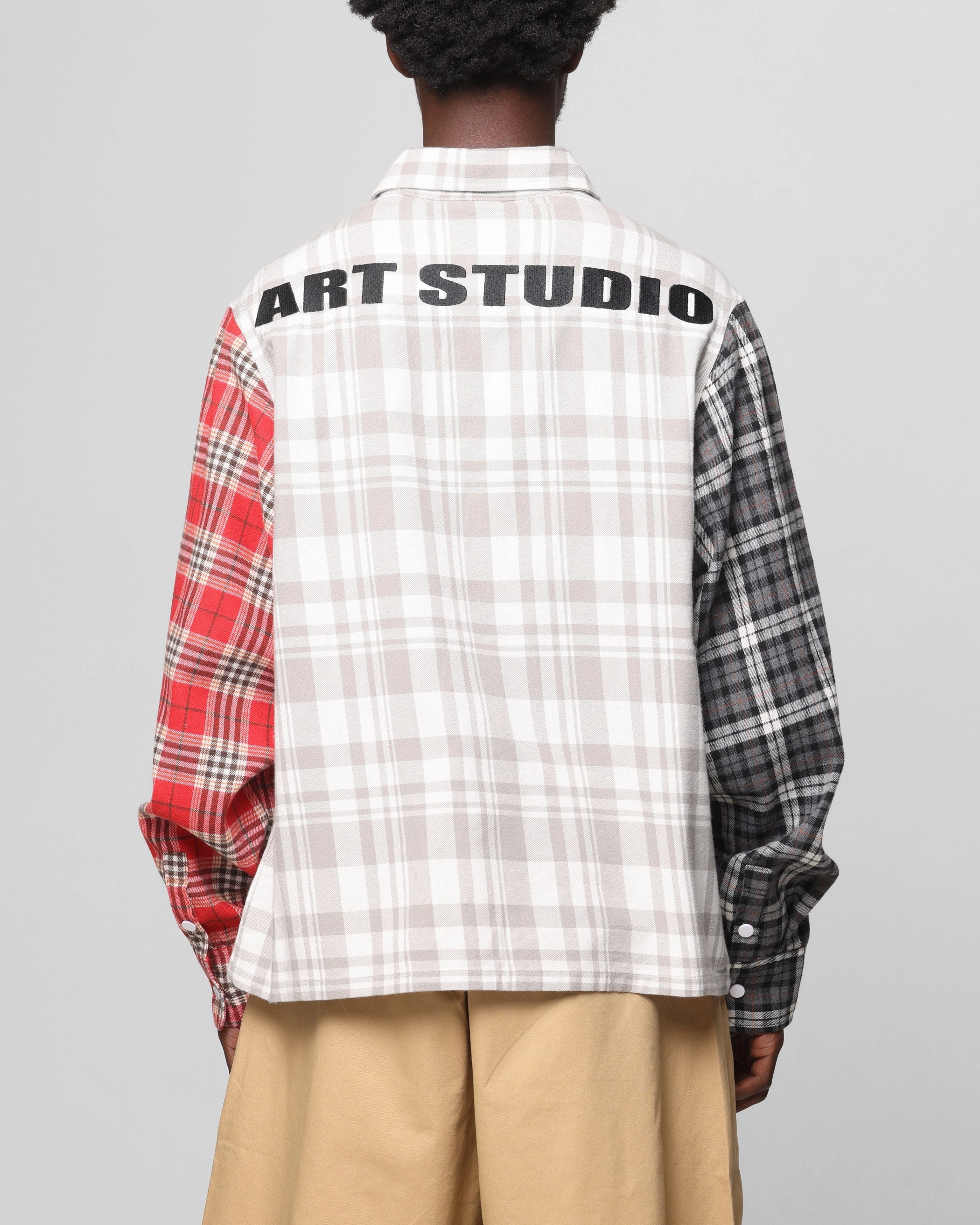 Flatlock Seam Loiter Layered Flannel Multi