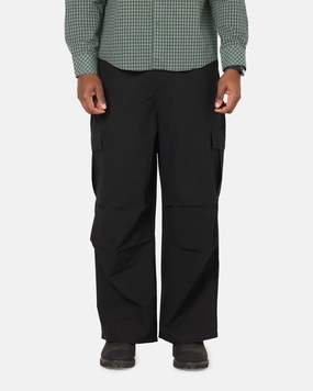 Carre Baggy Cargo Pants Black ErgonomicStitching