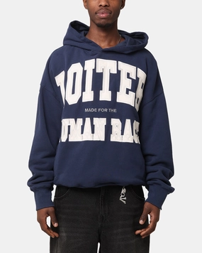 Loiter College Dropout Hoodie Navy ComfortStretchFit