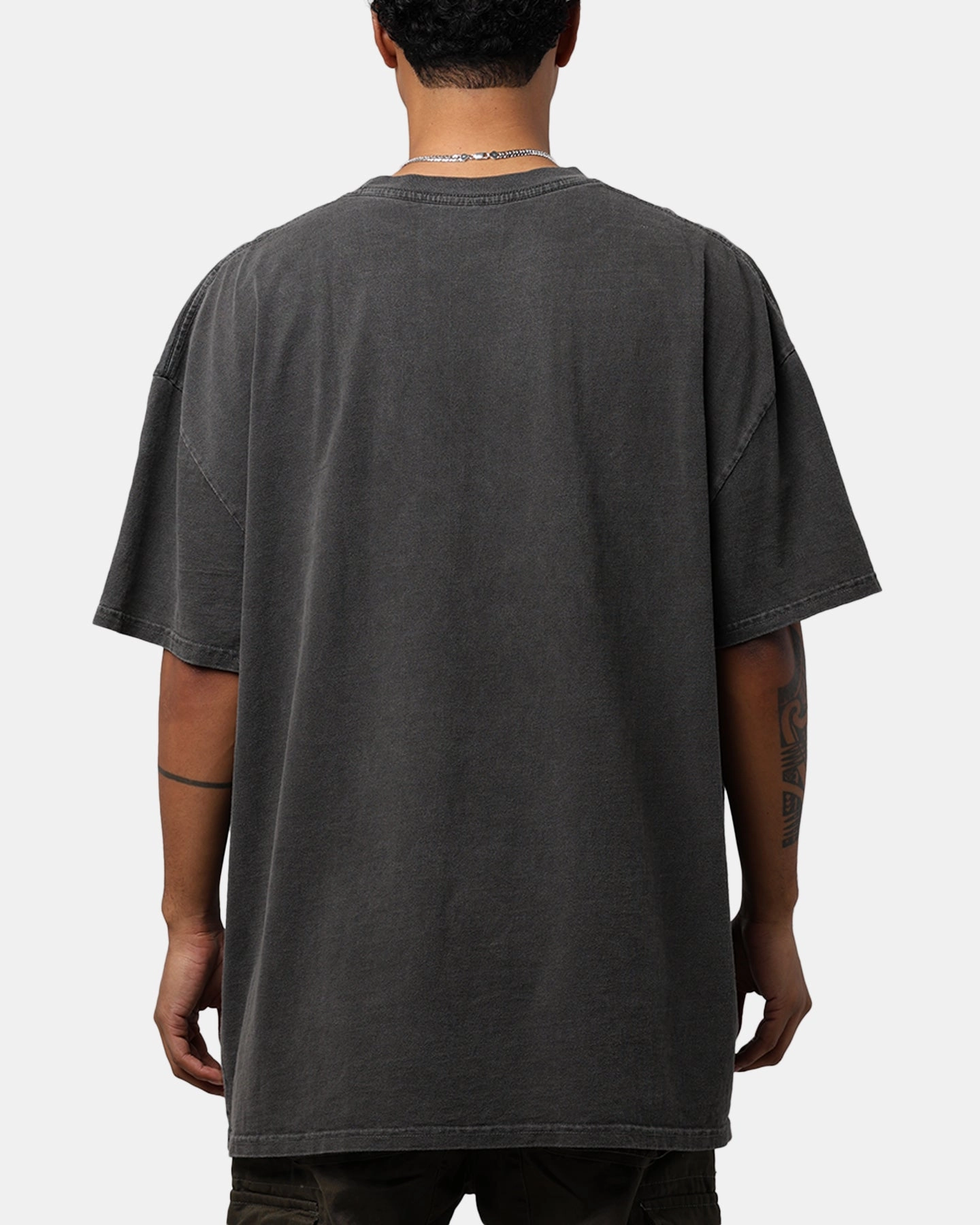 Non Irritating Seams Vintage Goat Crew X Kingdom Hearts Poster T-Shirt Black Wash