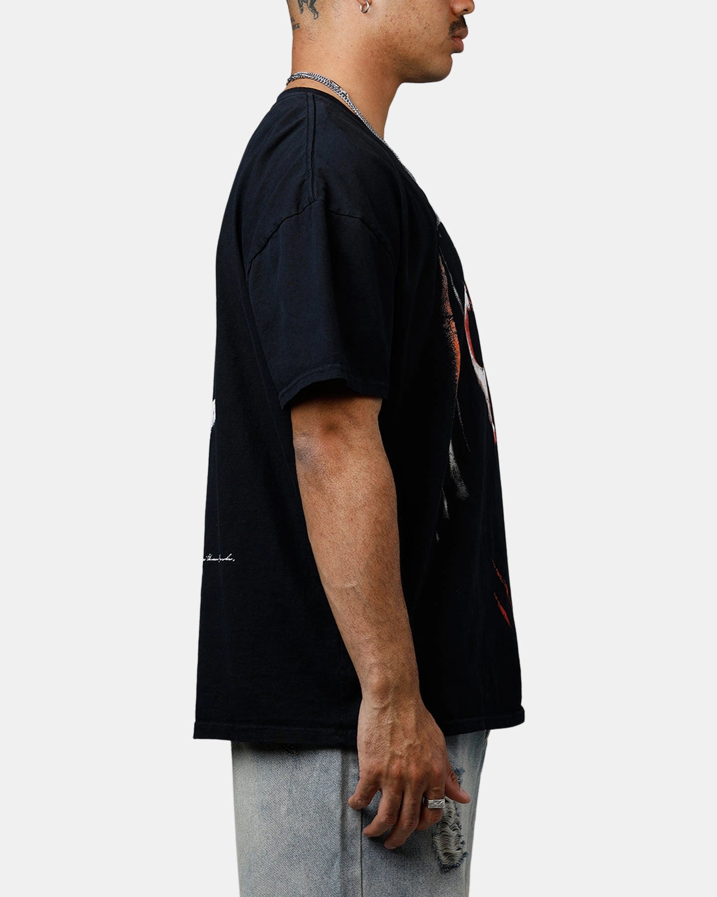 American Thrift Star Wars Old Republic Darth Nihilus Heavyweight T-Shirt Black Tear Resistant Fiber Blend NonPill Surface Treatment