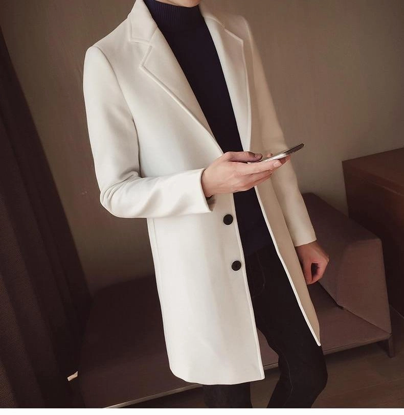 West Louis? England Wool Long Overcoat Formal Use Layer Up Style