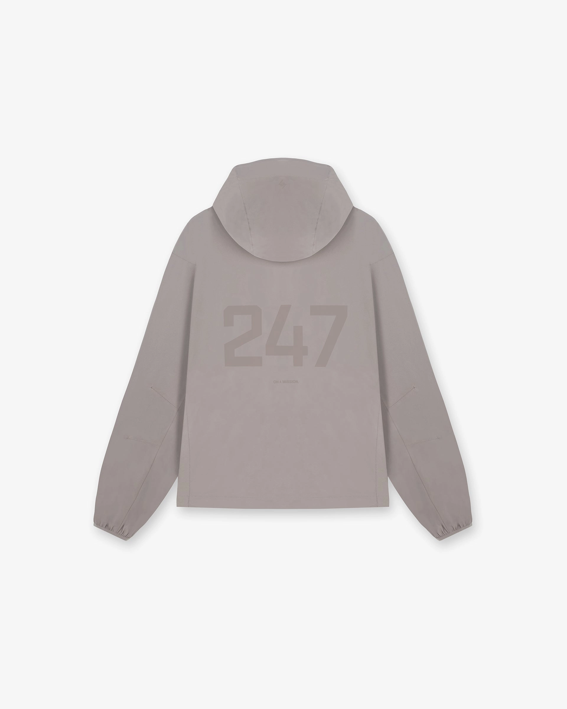 All Season Performance Weave 247 Hooded Training Jacket - Cinder