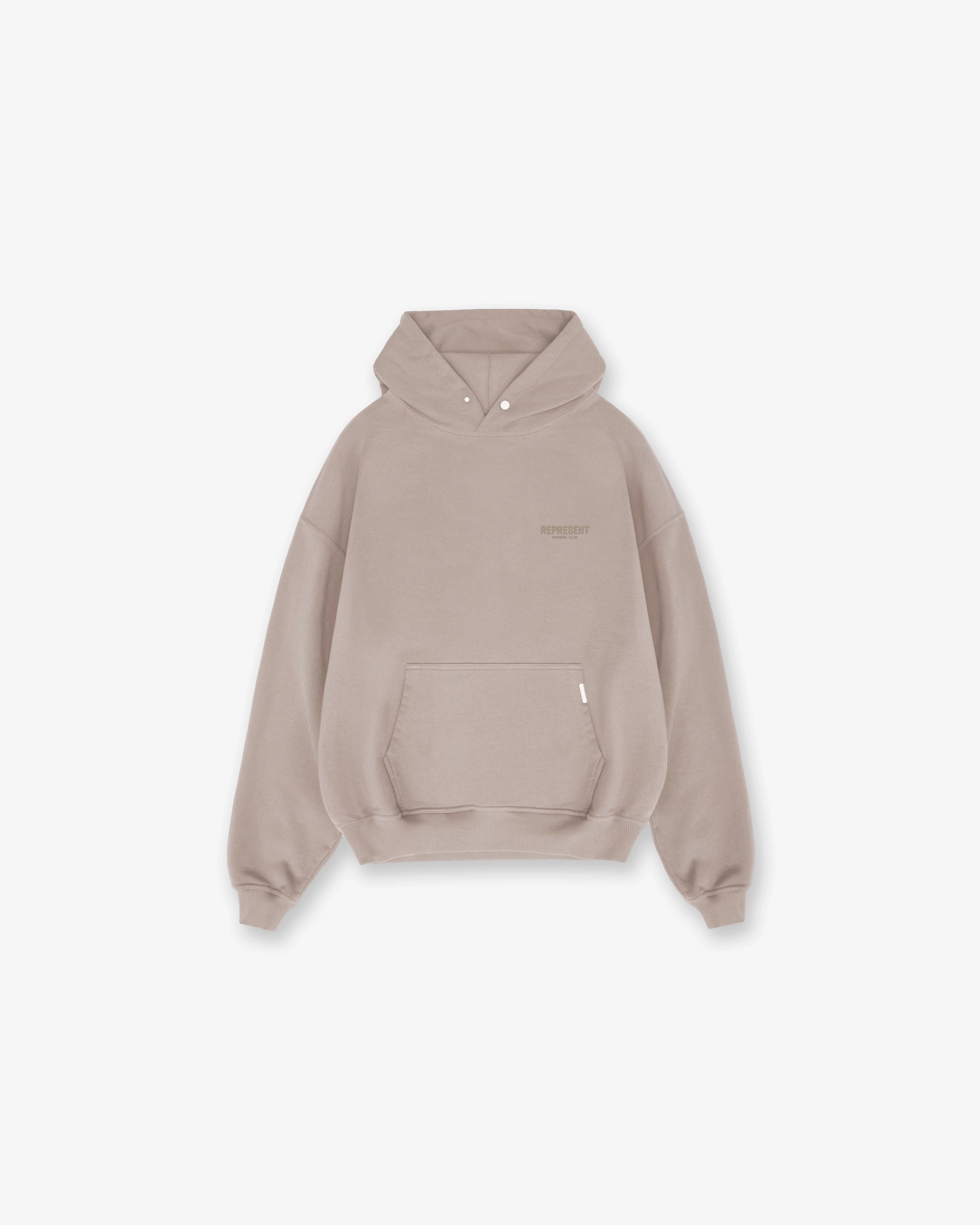 Represent Owners Club Hoodie - Mushroom hooded feature Warm Feel