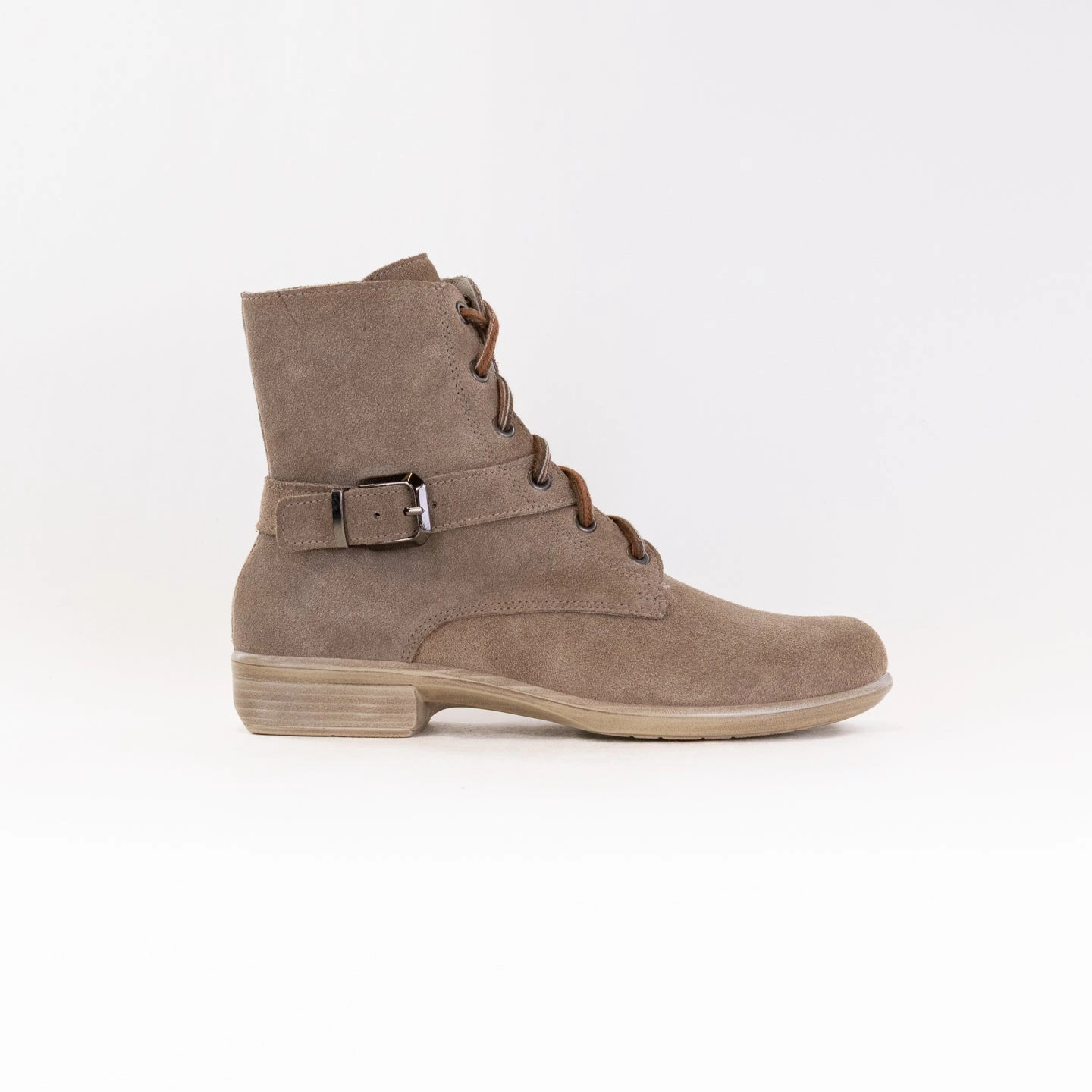 Naot Alize Boot (Women's) - Almond Suede Elastic Band Everyday Walk