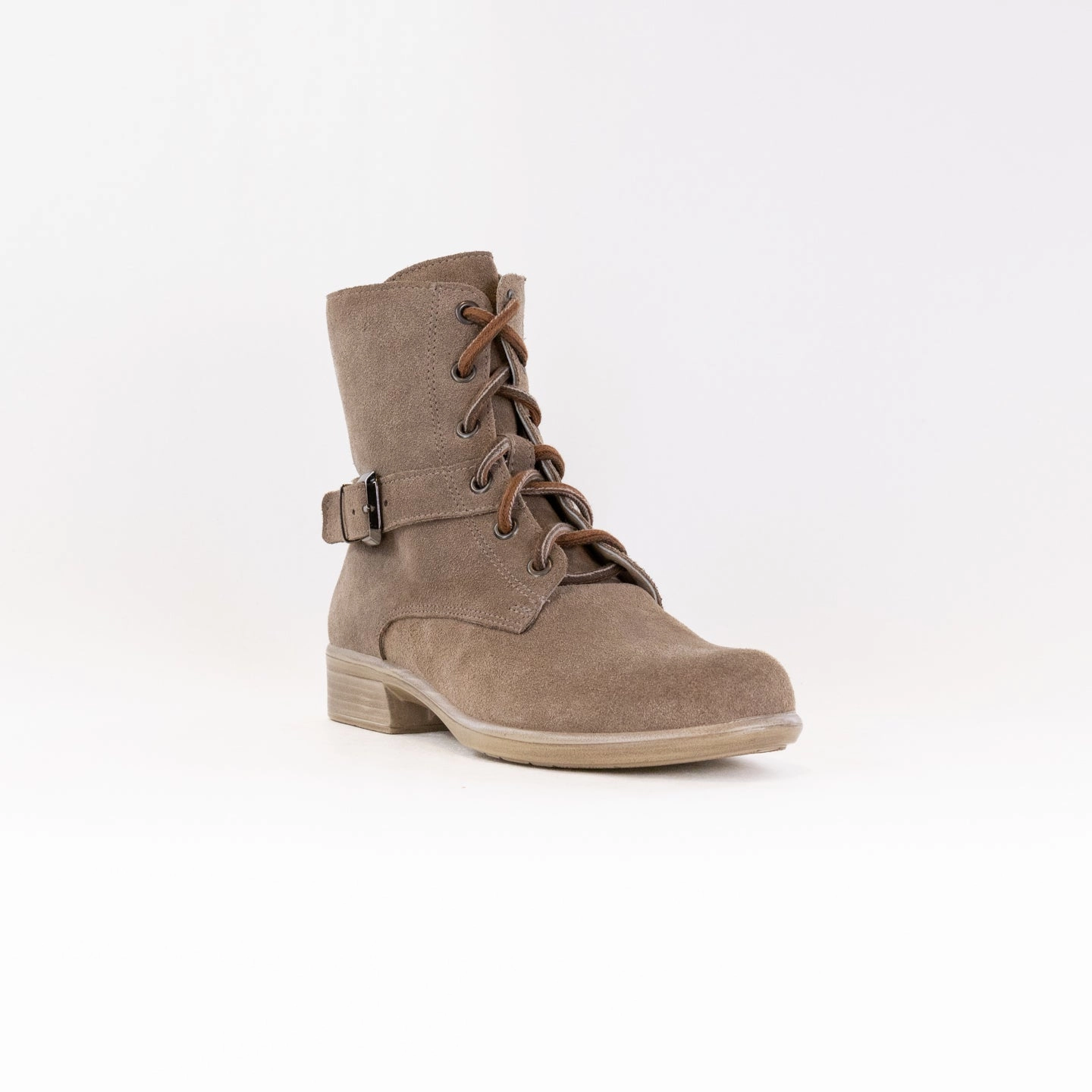Flexible Shaft Naot Alize Boot (Women's) - Almond Suede
