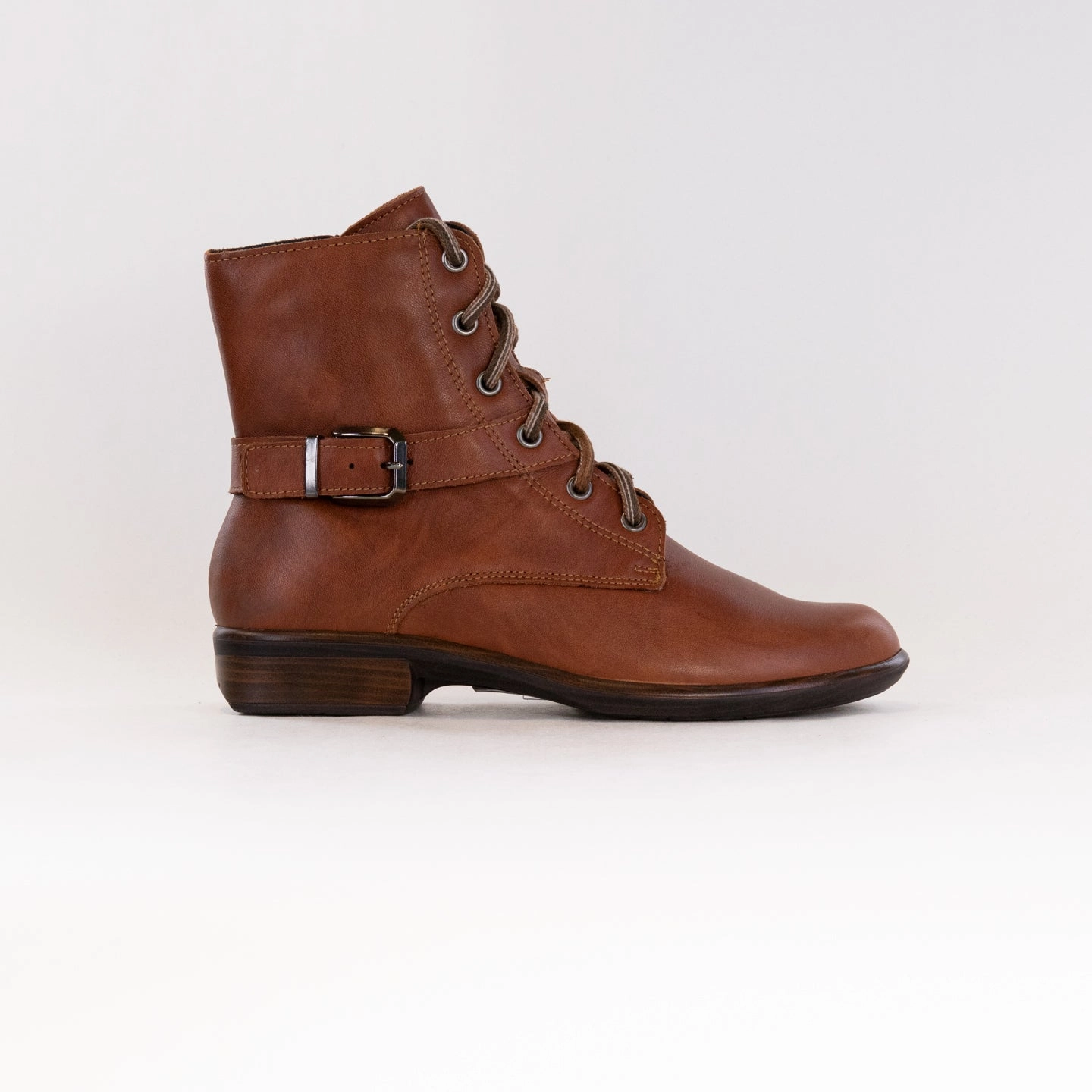 Naot Alize Boot (Women's) - Brown Peanut Leather Shock absorption tech Comfortable backstay