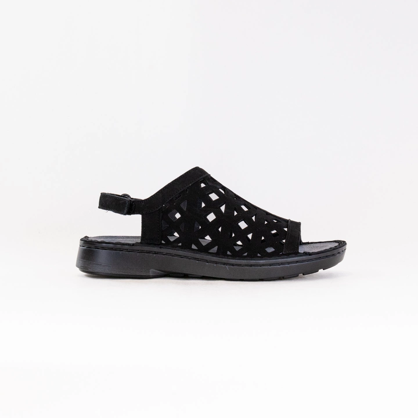 Energy return sole Flexible Straps Naot Amadora (Women's) - Black