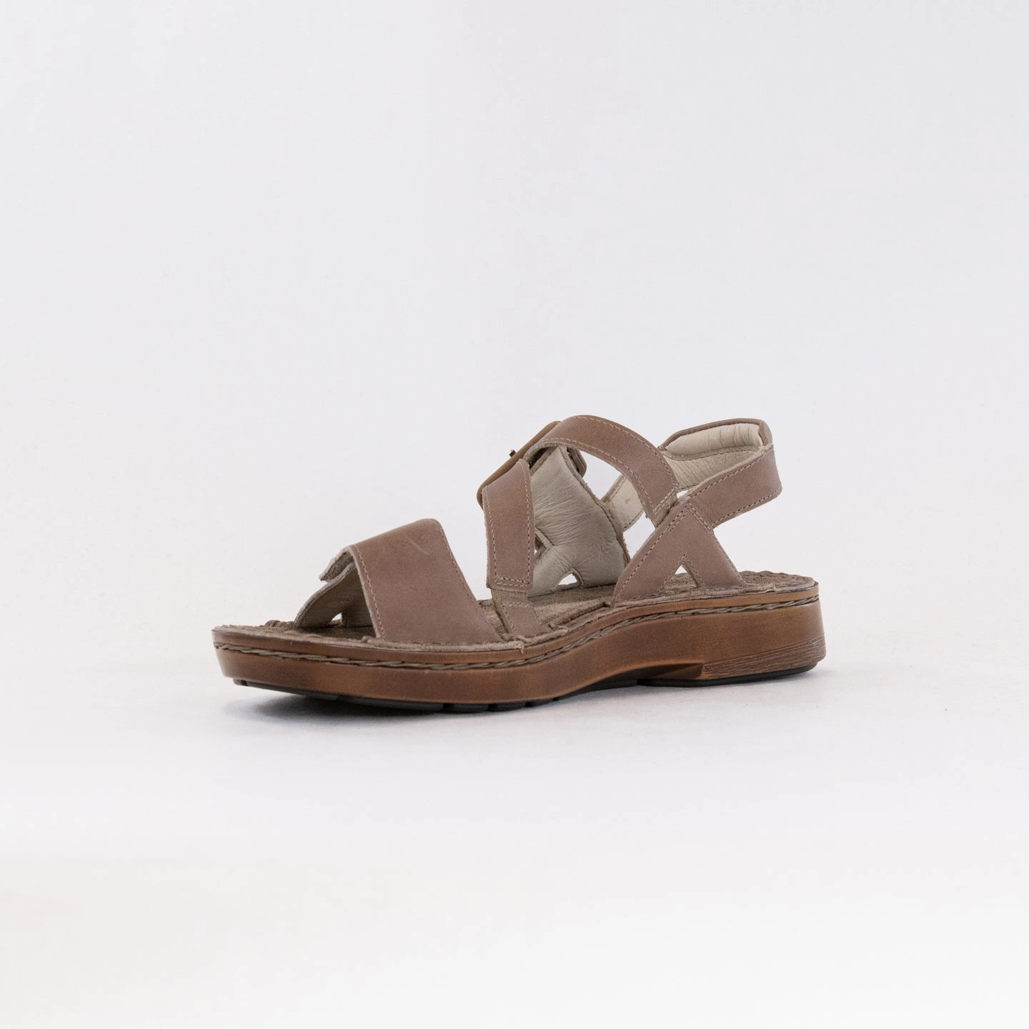 Naot Castelo (Women's) - Khaki Comfortable Straps Chic Flats