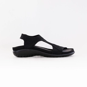Naot Kawhia (Women's) - Black Knit Comfortable Vacation Shoes