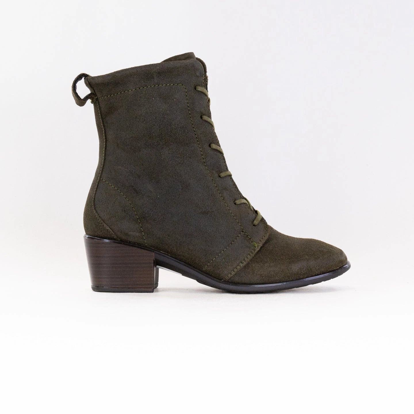 Naot Majesty (Women's) - Olive Oily Suede chemical-resistant Low Profile All Day Worker