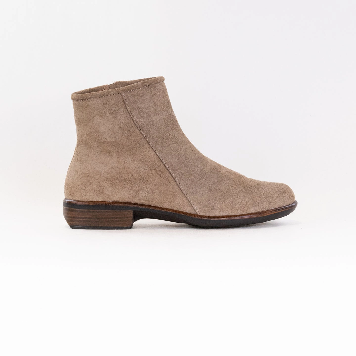Naot Norther (Women's) - Almond Suede Slip   Resistant Compact Build