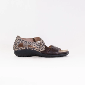 Naot Papaki (Women's) - Soft Brown/Cheetah Suede Travel Light