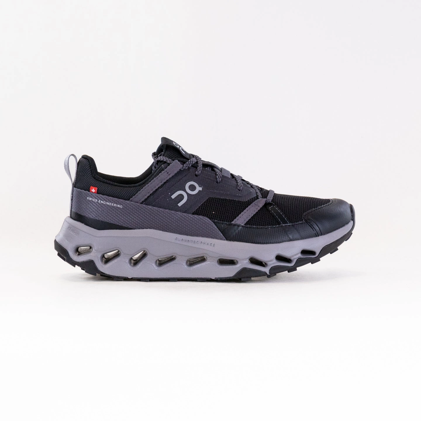 On Cloudhorizon (Women's) - Black/Alloy evening running footwear Responsive