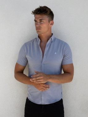 Navarra Short Sleeve Shirt - Pale Lilac Classic Wear