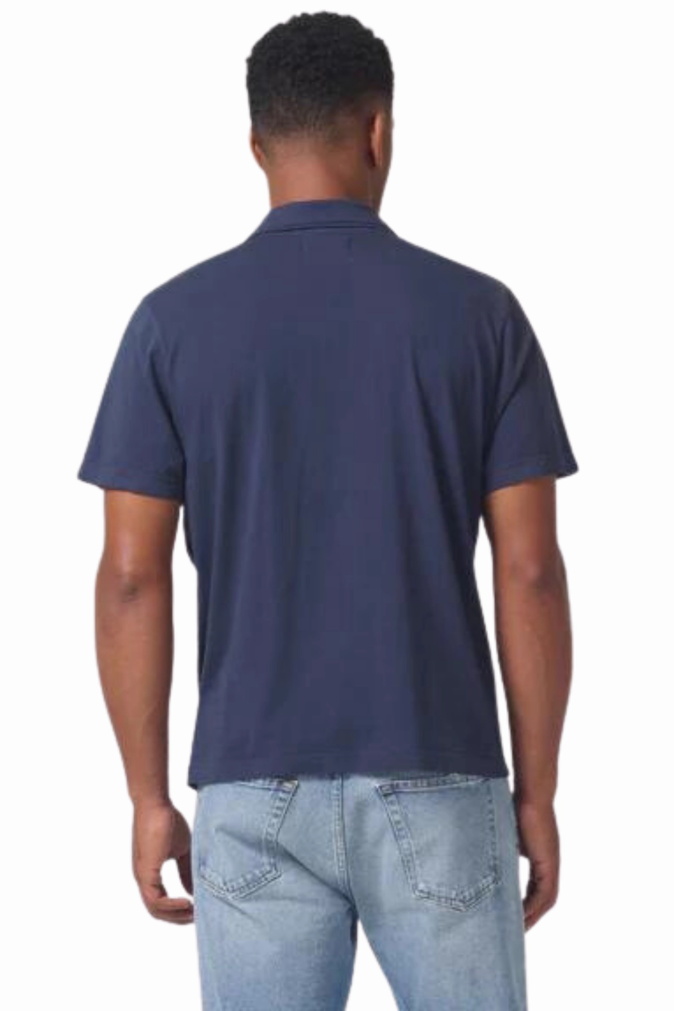 Neil Polo in Dark Navy Casual Outfit Polished Style