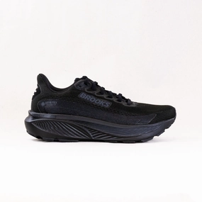 Brooks Ghost 17 GTX (Men??s) - Black/Black/Ebony Orthopedic Footbed Tensile Weave Structure