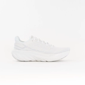 New Balance 1080V13 (Women's) - White/Grey sprint training Layered Midsole