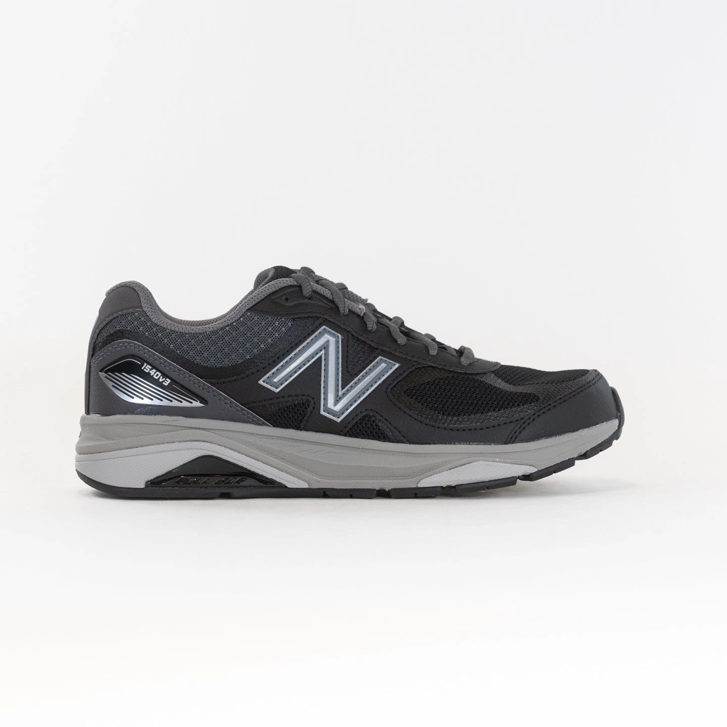 Breathable Perforated Panels hook - and - loop running shoes New Balance 1540v3 (Men's) - Black/Castlerock