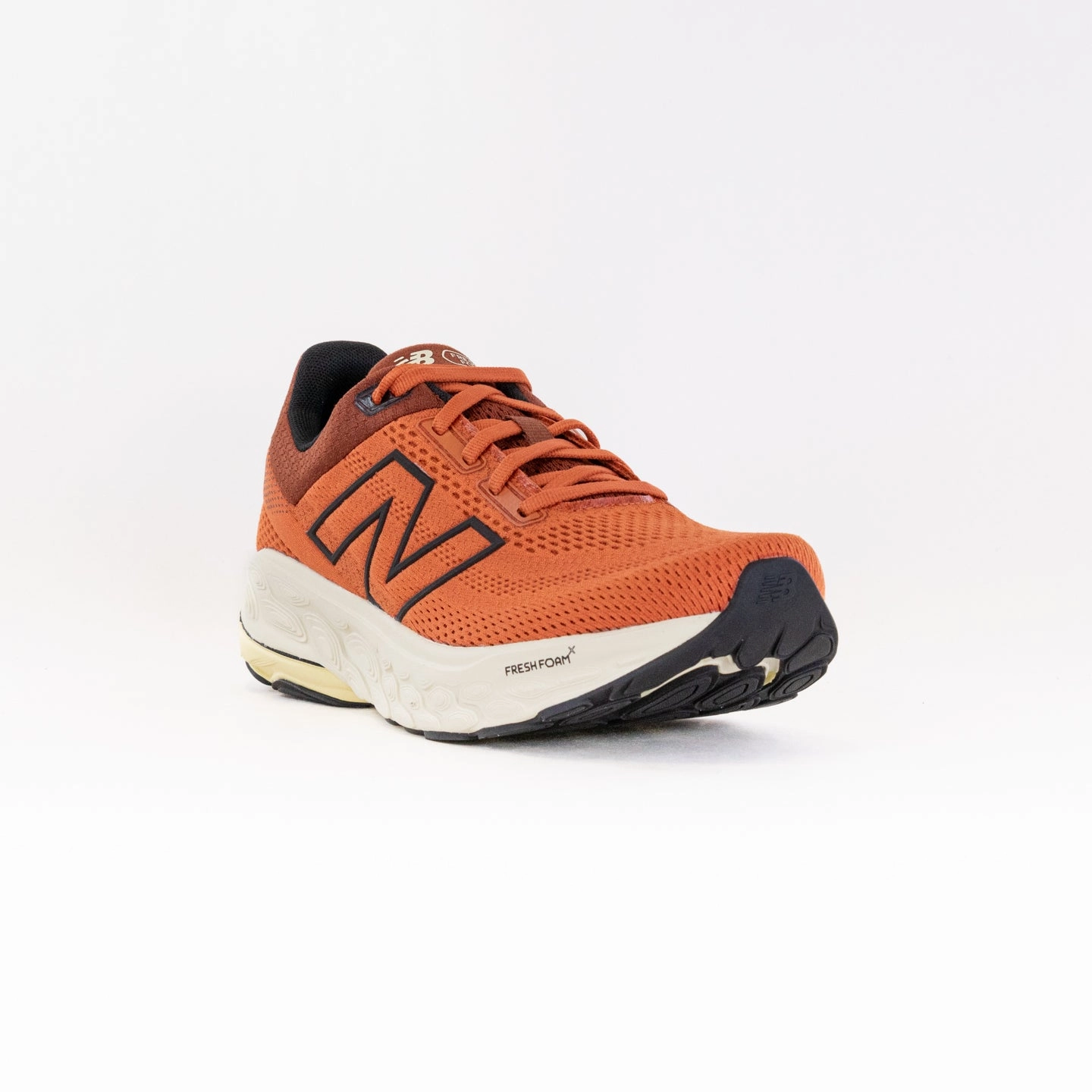 New Balance 860V14 (Men's) - Orange Brown road running shoe elements Proprioceptive Ground Contact