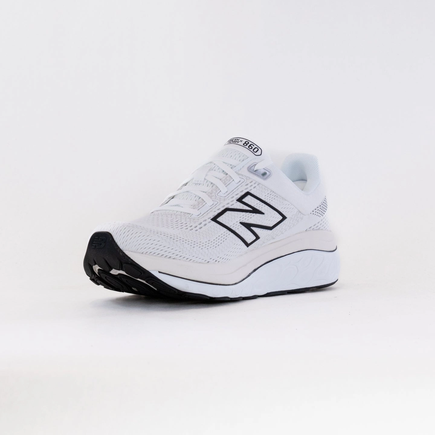 New Balance 860V14 (Men's) - White professional running footwear