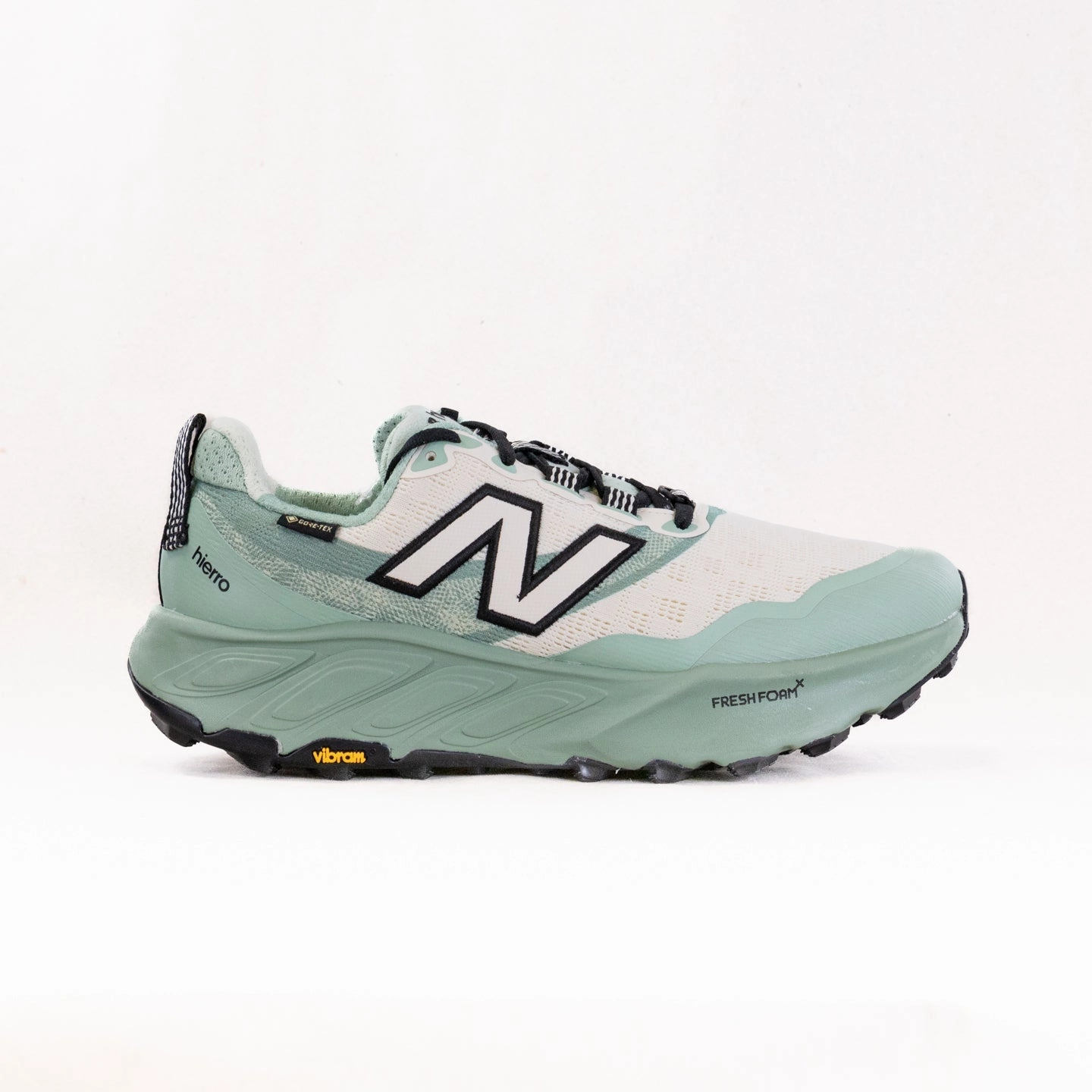 Ventilated Insock New Balance Fresh Foam X Hierro v6 Gore-Tex (Men's) - Green Beige