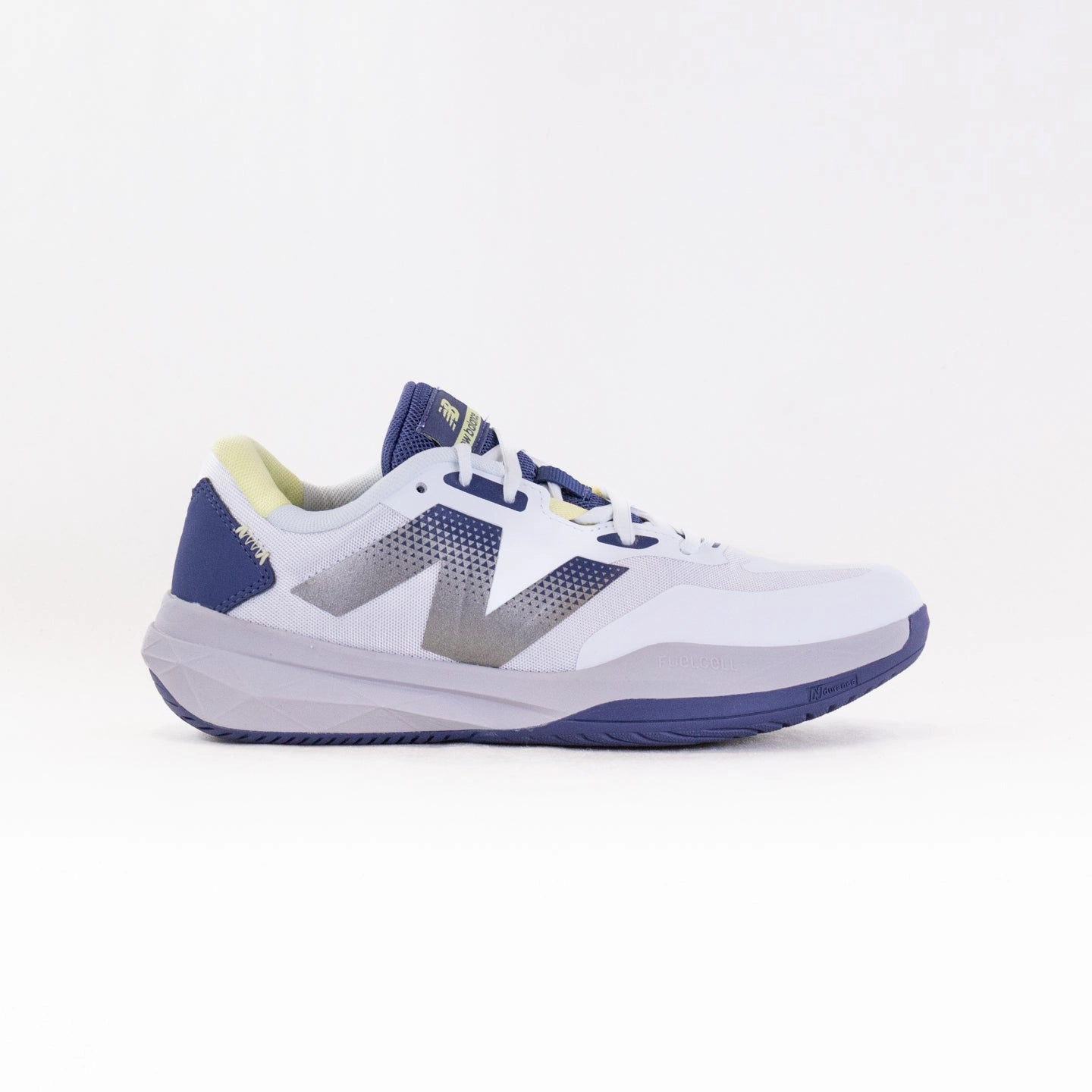running for leisure Nano Grip Tread New Balance Tennis-Hard Court (Women's) - White/Blue