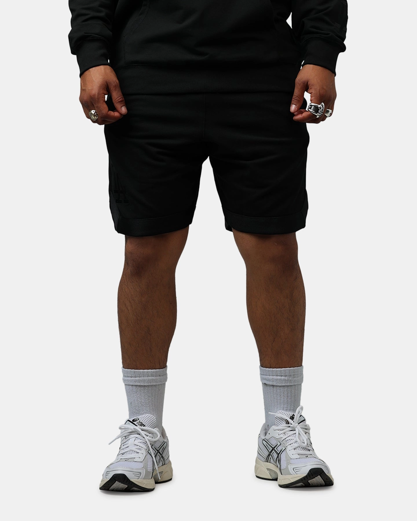 Training Comfort New Era Los Angeles Dodgers Logo Select Shorts Black/Black