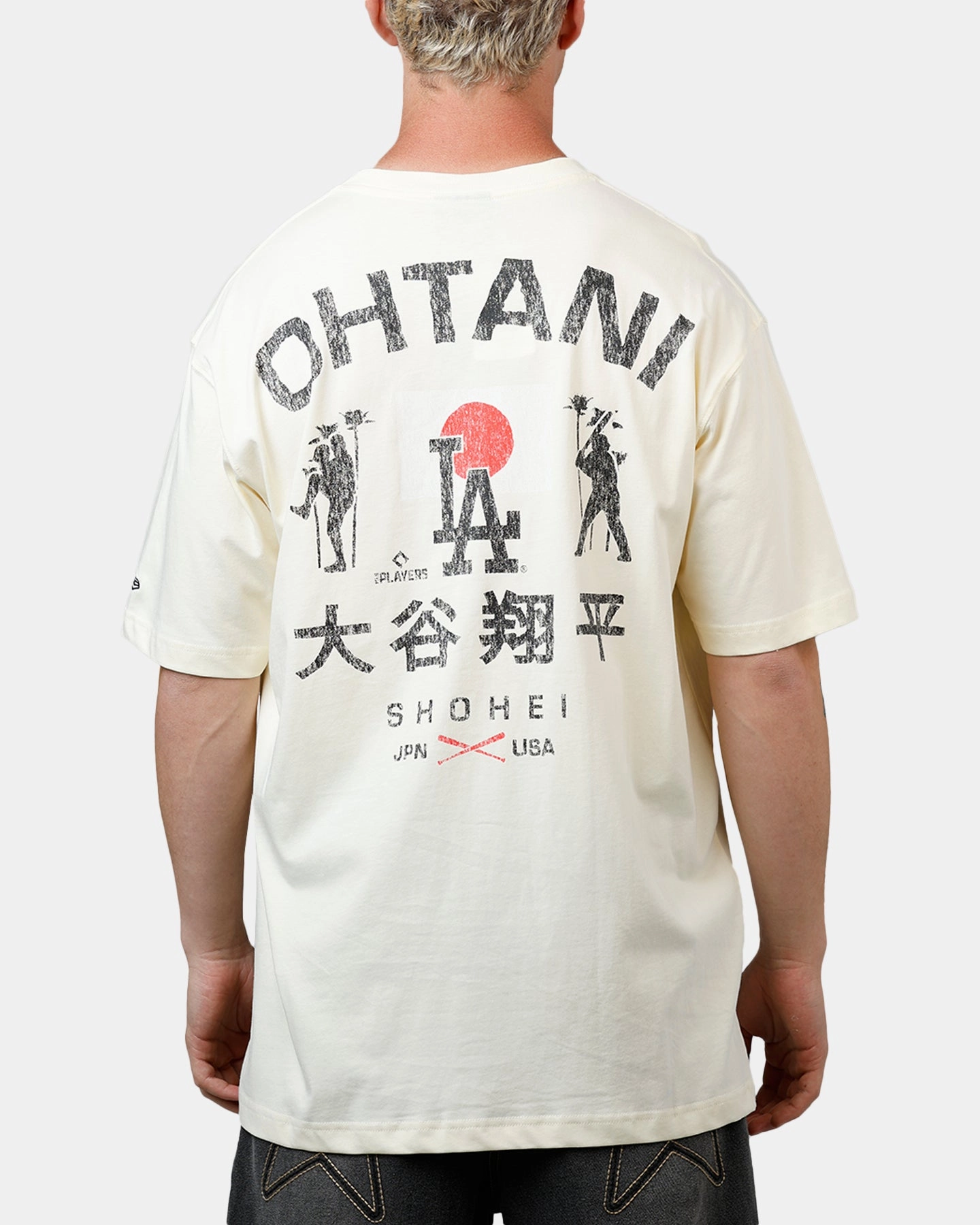 Multipurpose Layering Piece preshrunk New Era Los Angeles Dodgers Ohtani T-Shirt White