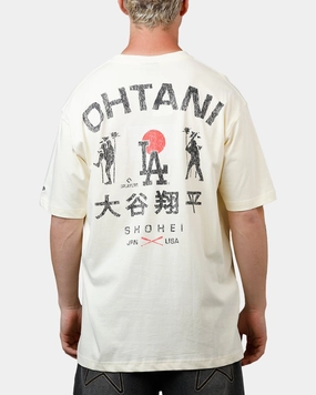 Multipurpose Layering Piece preshrunk New Era Los Angeles Dodgers Ohtani T-Shirt White