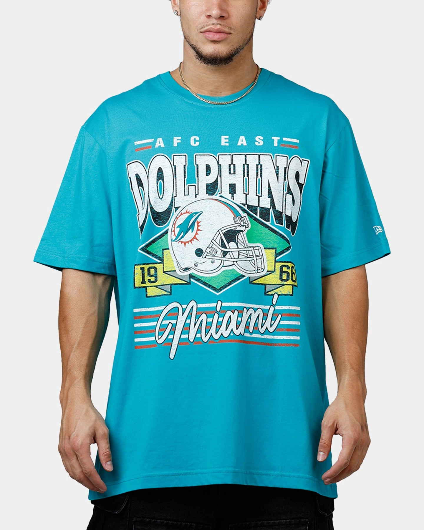 New Era Miami Dolphins Sport Class T-Shirt Teal MultiFunctionalDesign LongLastingDurability