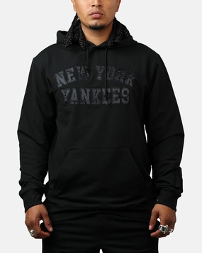 New Era New York Yankees Logo Select Hoodie Black/Black Trendy Sweater AntiPillingSurface