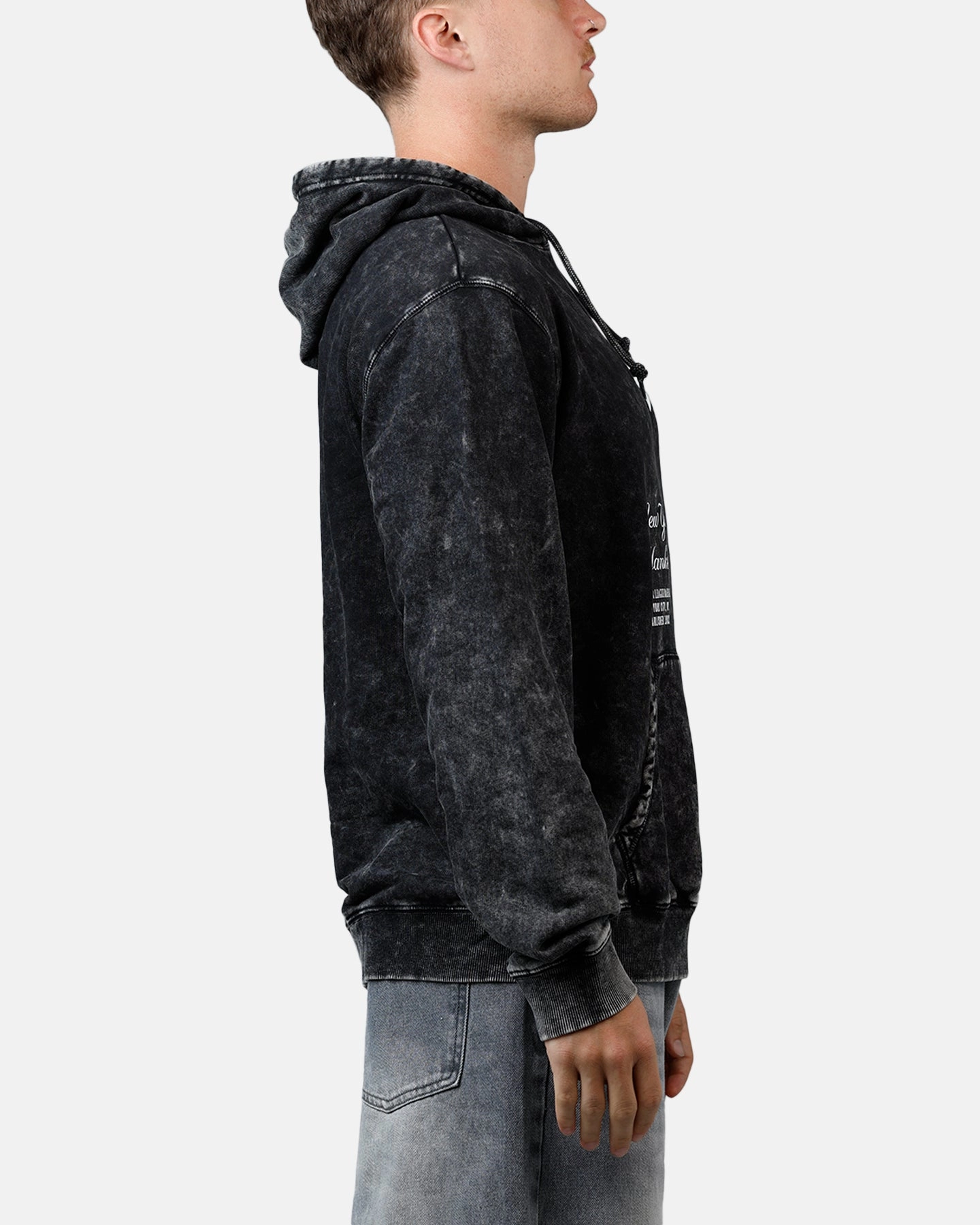 SoftFeel Fabric AthleisureInspired New Era New York Yankees Sport Night Hoodie Black