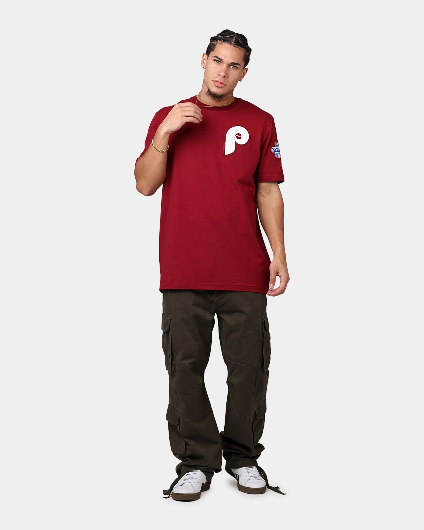 New Era Philadelphia Phillies 'Logo Select Official Team Colors' T-Shirt OTC Sustainable Manufacturing Process BondedSeams