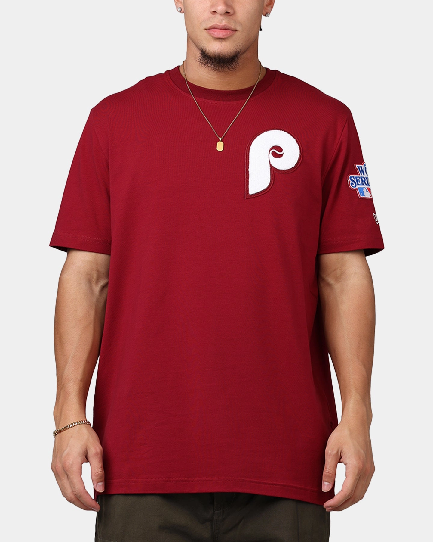 Stylish Hoodie Stretch waistband New Era Philadelphia Phillies 'Logo Select Official Team Colors' T-Shirt OTC