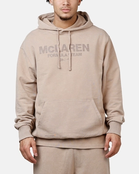 New Era X Mclaren Hoodie Taupe UV protection layer