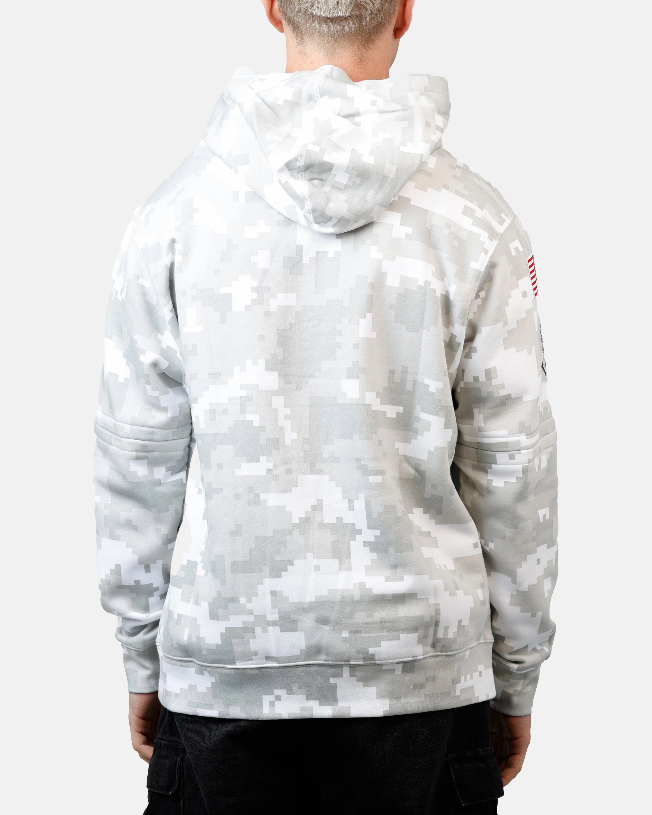 Seamless Construction Design Nike Baltimore Ravens Salute to Service Hoodie Camouflage